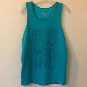 Nike DriFit 3D “There Is No Finish Line” Tank - S